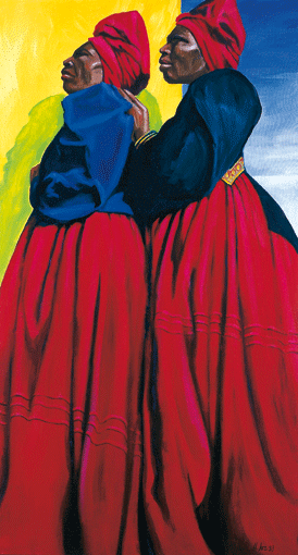 Zwei Herero-Frauen, 1998